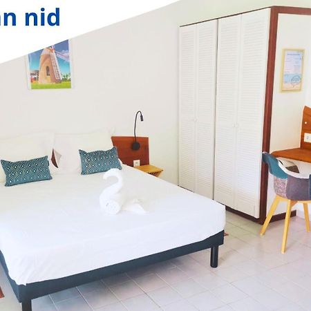Kawan Nid - Tout Confort, Plage A 2 Min A Pied, Piscine, Wifi, Climatisation Grand-Bourg  Extérieur photo